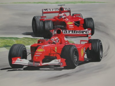 Formual One mural