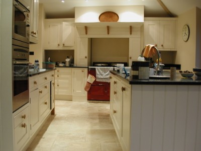 Hand painted kitchen units